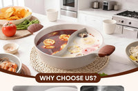 Hot Pot with Divider 4.5QT –