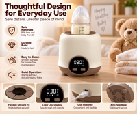 Hot bottle warmer for baby milk formula and newborn feeding bottles