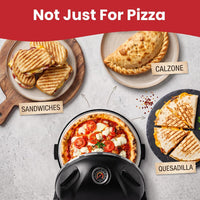 indoor electric pizza oven countertop pizza maker