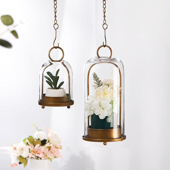 : Industrial Style Candle Holder Set