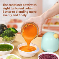 Infant food maker for home kitchen preparing baby purees and soft meals
