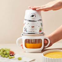 Infant food processor blender and steamer for homemade baby meals
