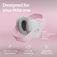 Infant noise reduction ear muffs soft and comfortable