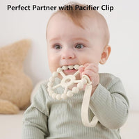 Infant ring teether toys for babies 3 months and above