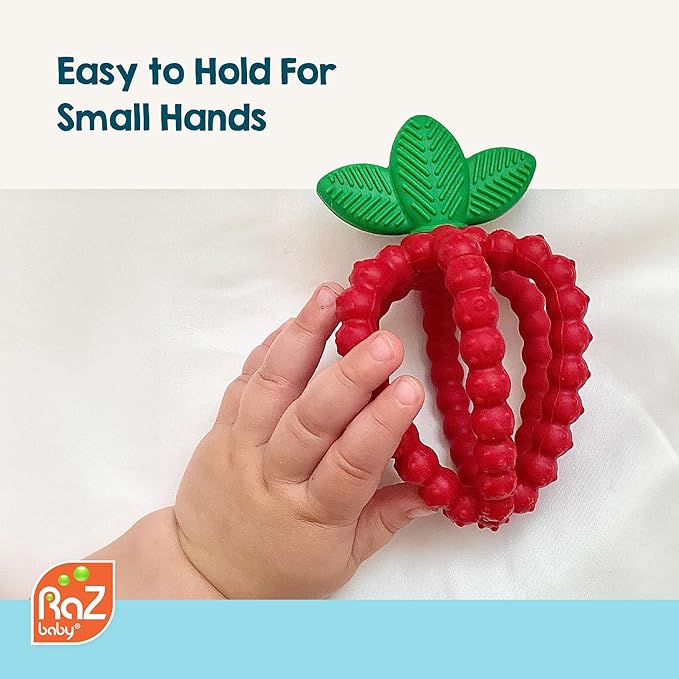Infant sensory teether toy for teething comfort