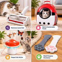 Interactive butterfly cat toy for indoor entertainment and play