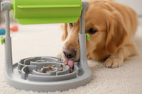 Interactive Pet Food Puzzle Toy For Dogs And Cats With Slow Feeding Design