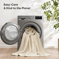 Super Soft Lightweight Couch Blanket for Home Décor and Travel