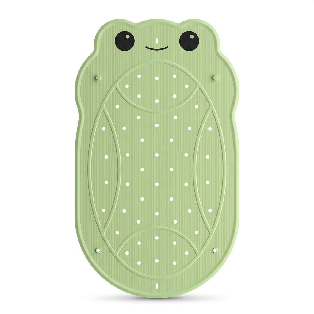 Kids Bathtub Mat Non-Slip – Front View, Soft Rubber for Toddlers