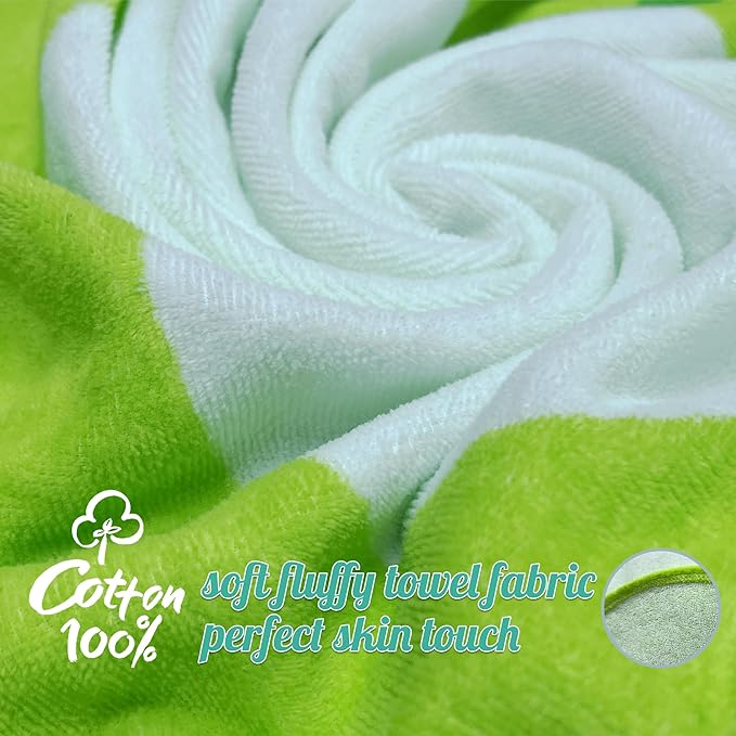Kids bathrobe towel suitable for beach and bath time