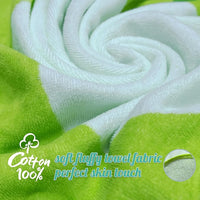 Kids bathrobe towel suitable for beach and bath time