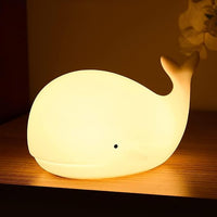 Kids Silicone Night Lamp With Soft Color Changing Light