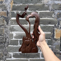 Abstract Wooden Ornament for Bedroom Table Shelf and Living Room