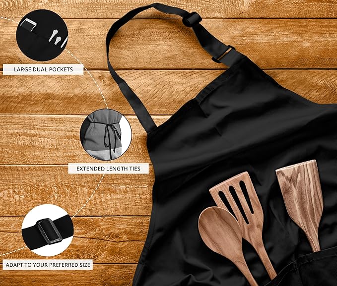 Durable Kitchen Apron Set