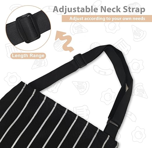 Professional chef aprons for restaurants