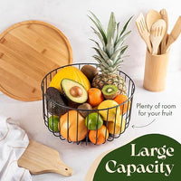 Stackable Countertop Storage Baskets for Produce