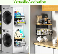 Kitchen pantry organizer bin with large container design for dry vegetables and storage items.
