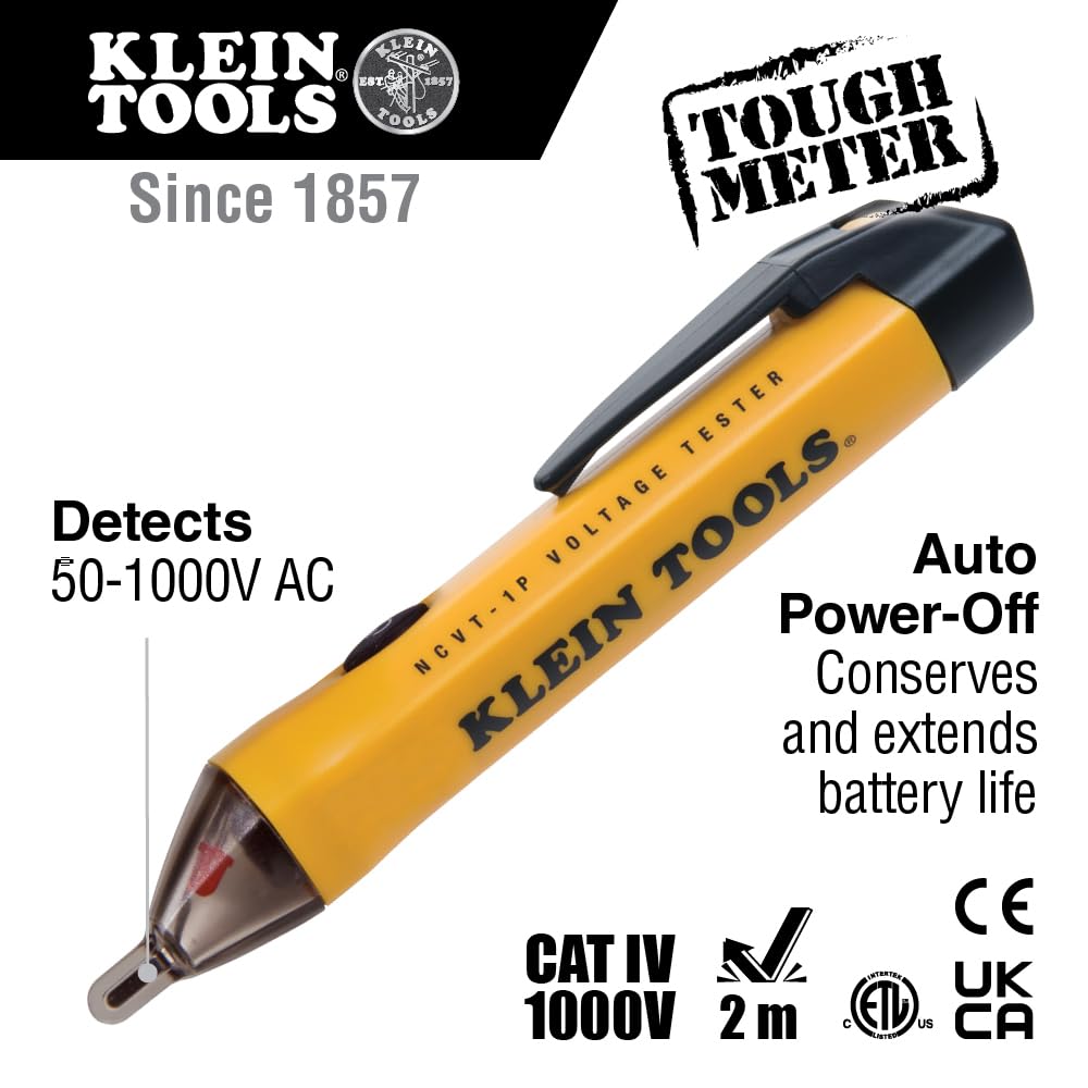 LED flash tester pen side view with compact design