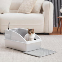 Large Covered Cat Litter Box For Everyday Indoor Cat Care