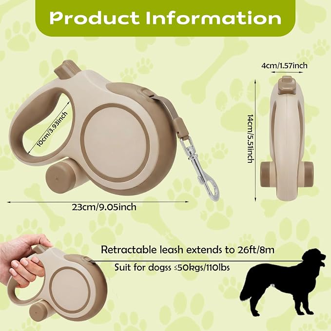 Outdoor leash rope for medium and large dogs