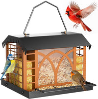 Double Suet Cage for Outdoor Birds