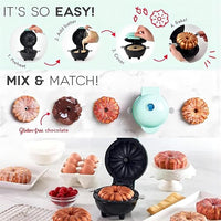 Multi-Purpose Waffle, Pancake & Cake Maker for Home