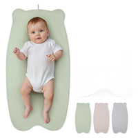 Leather portable changing pad, waterproof and wipeable for travel and diaper changes