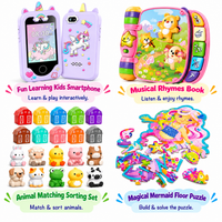 Colorful musical rhymes book for kids