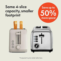 long slot toaster suitable for sourdough sandwich bread and thick slices