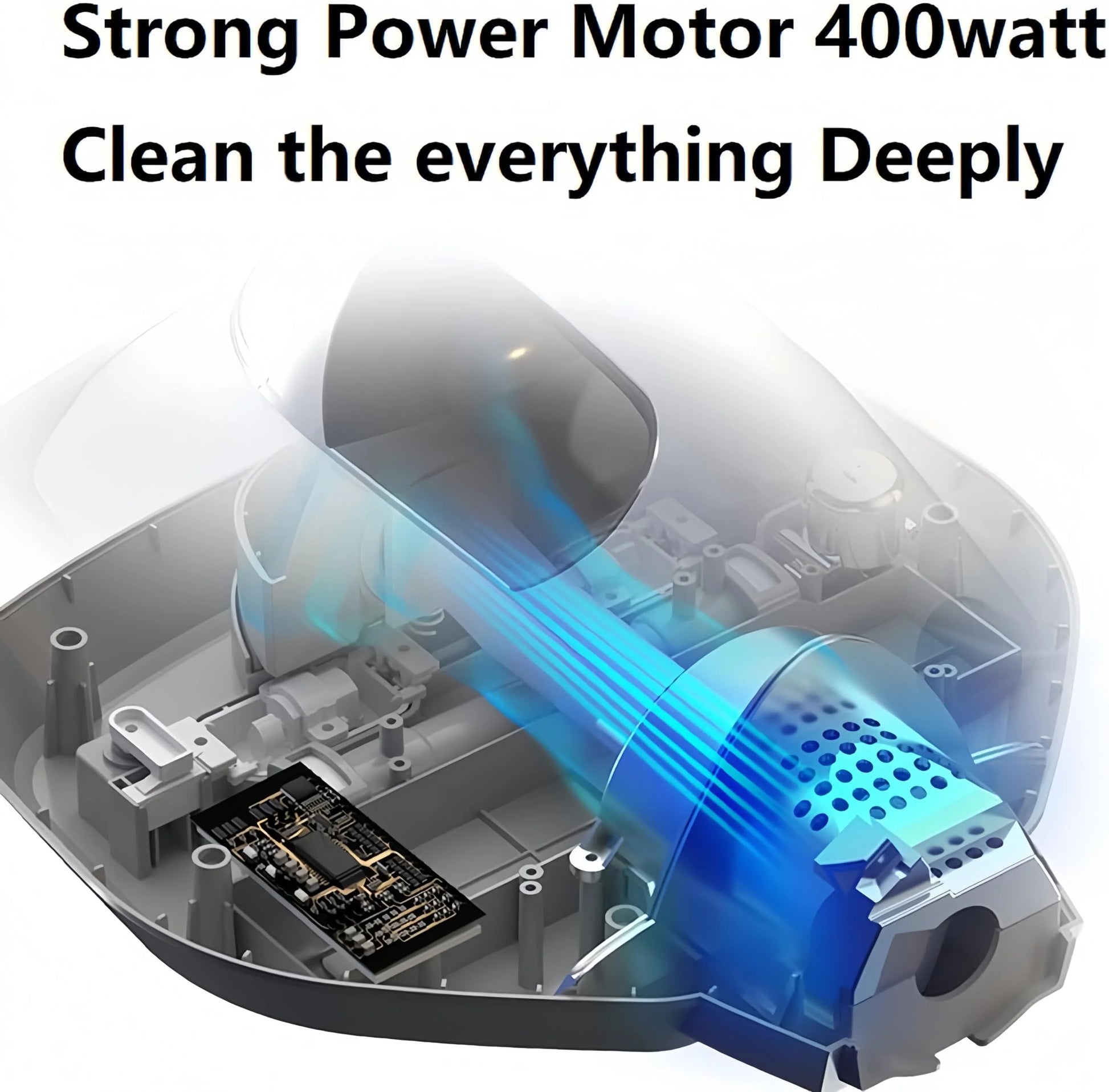 Bed Vacuum Cleaner with UV Light & High-Frequency Beating