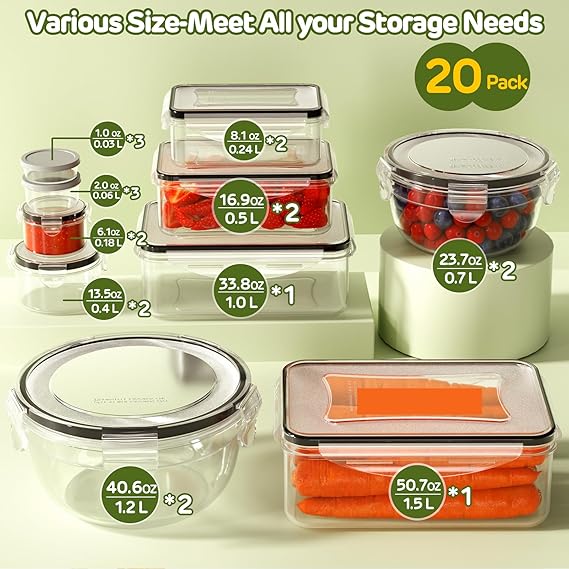 Meal Prep Container Set