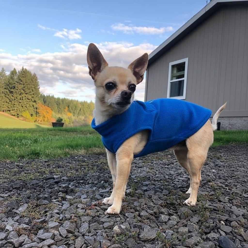 Medium Size Dog Fleece Vest For Everyday Wear