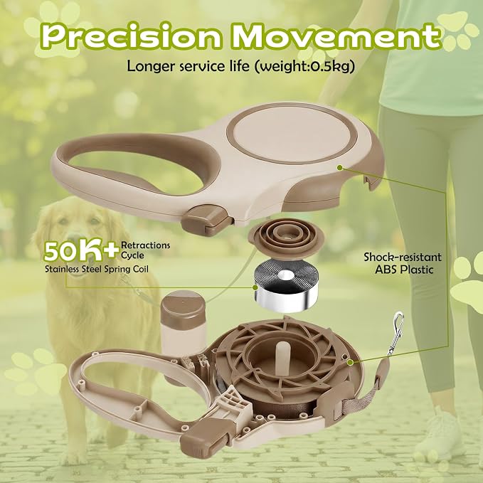 Dog leash rope designed for medium and large dogs