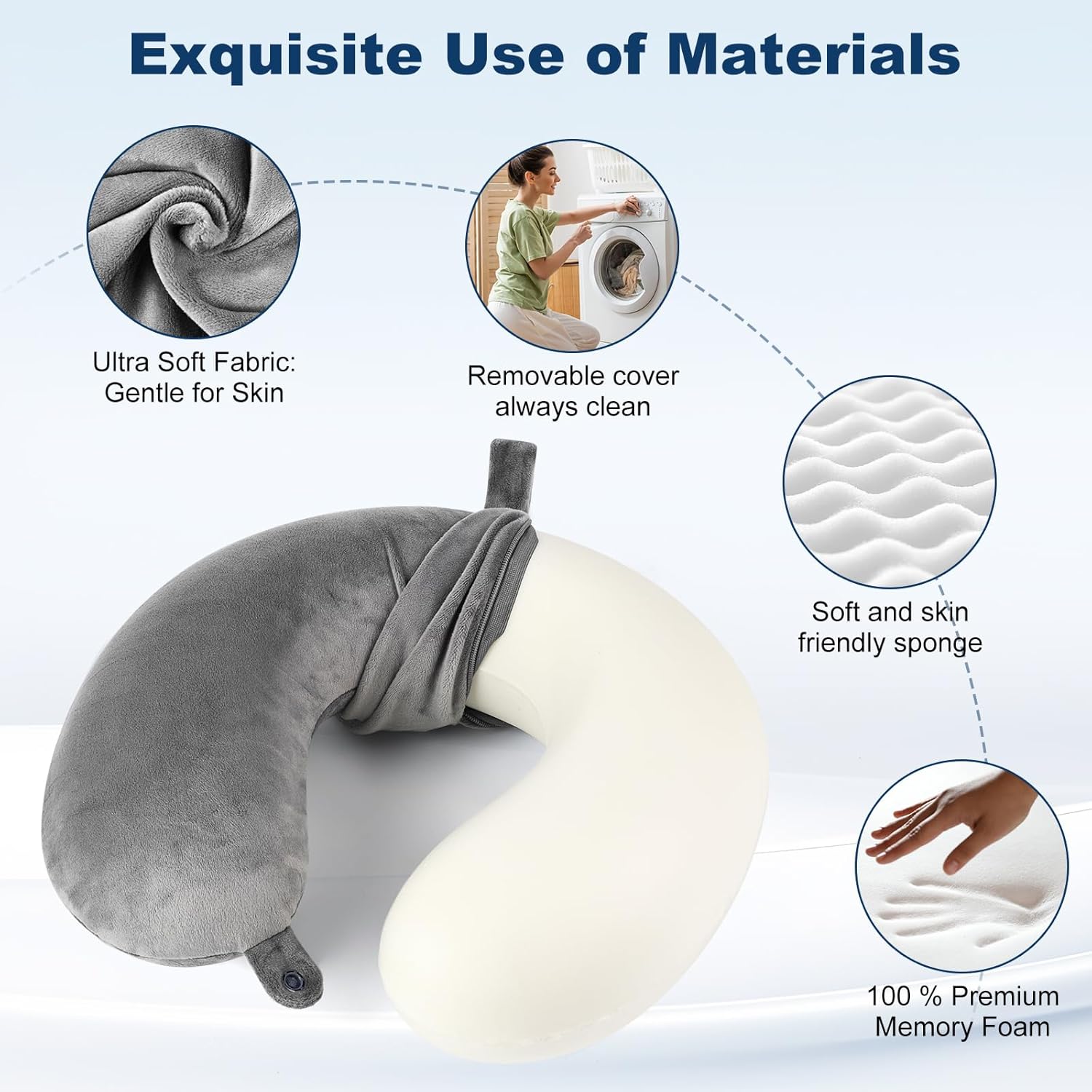 Neck Support Travel Pillow