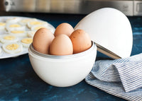 egg boiler for microwave with compact kitchen design