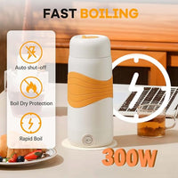 Portable 300mL Electric Kettle for Hotel, Office & Dorm
