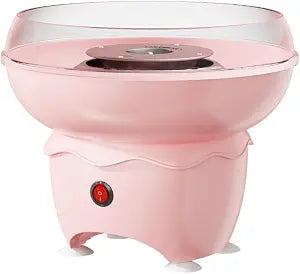 Mini Electric Cotton Candy Machine with Paper Sticks & Scoop