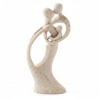 Modern abstract couple sculpture decorative figurine for home decor