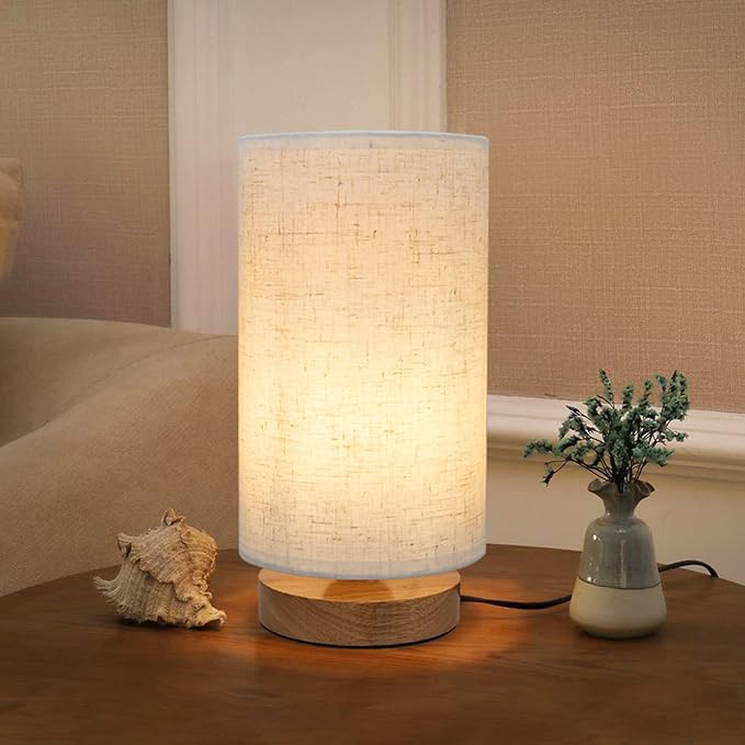 Modern Small Table Lamp With Warm Soft Light