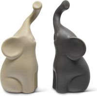 Stylish Elephant in Love Tabletop Déco