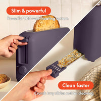 Extra Long Bread Toaster for Thick Artisan Slices