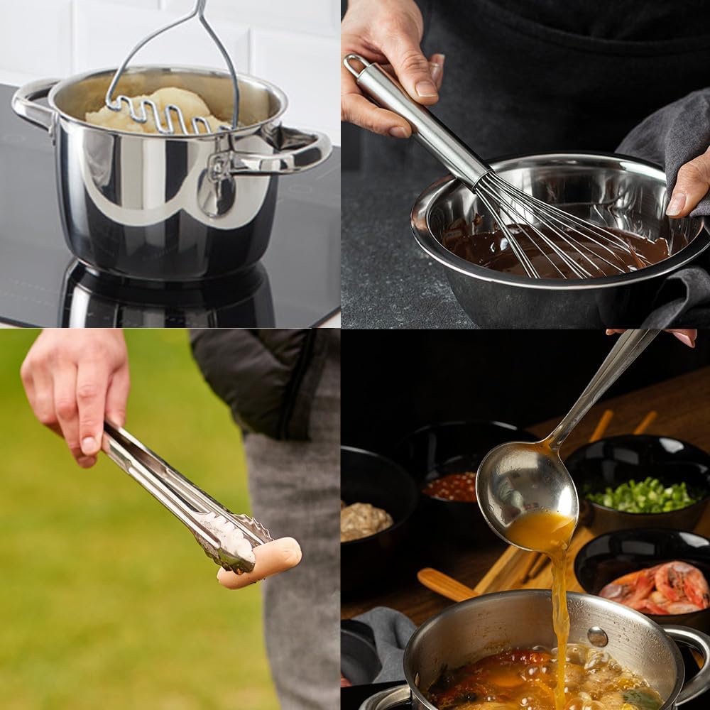 Stylish Kitchen Tool Set with Holder Stand