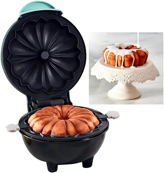 Electric Cake Maker with Non-Stick Surface & Double Heating