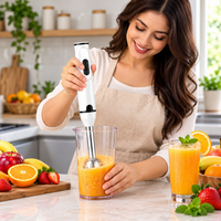 Handheld Electric Mixer, Egg Beater & Meat Grinder