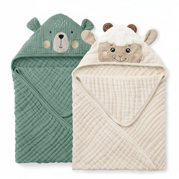 Baby Towels with Newborn Hooded Towel Design, Infant Towels and Infant Hooded Towel for Infant Bath Towels