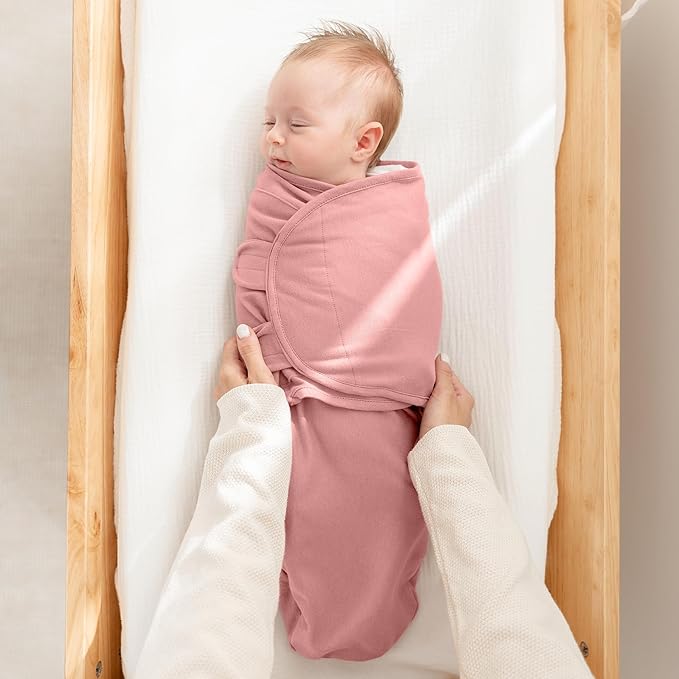 Easy Swaddle Blanket for Newborn Wrapped Comfortably for Sleep