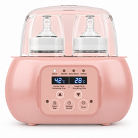 Newborn bottle warmer with digital temperature controls for everyday feeding preparation