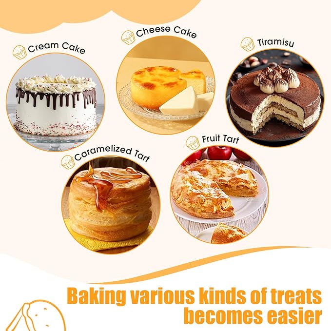 Carbon steel cake pans for home baking