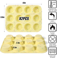 Flexible Silicone Muffin Mold