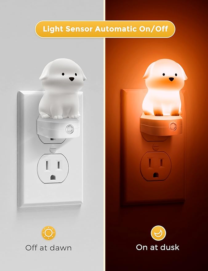 Nursery LED Plug In Night Light For Comfortable Sleep